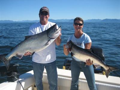 Great offshore Chinook Fishing
